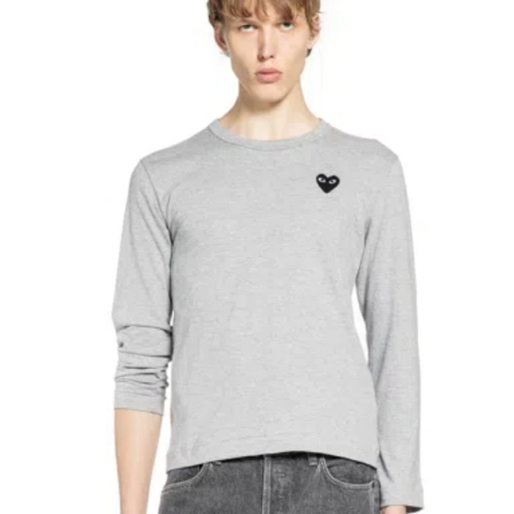 CDG Comme des Garçons Play Heart Long Sleeve Tee M